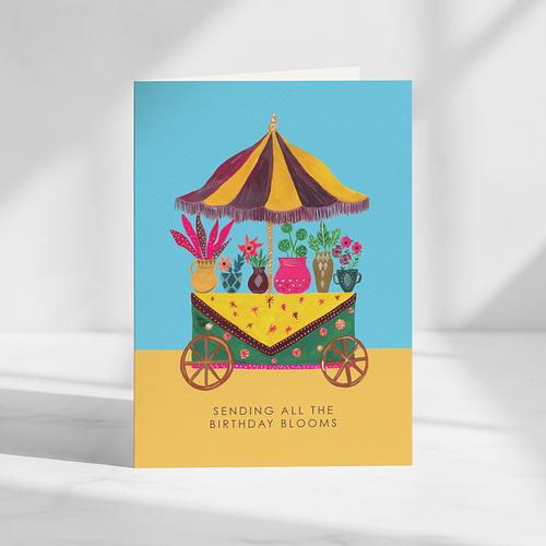 Birthday Blooms Card