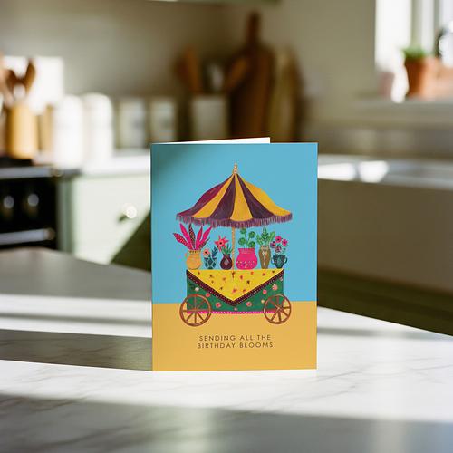 Birthday Blooms Card