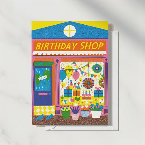 Birthday Shop Card