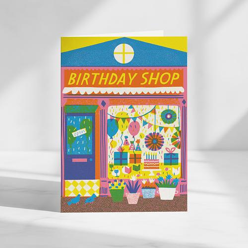 Birthday Shop Card