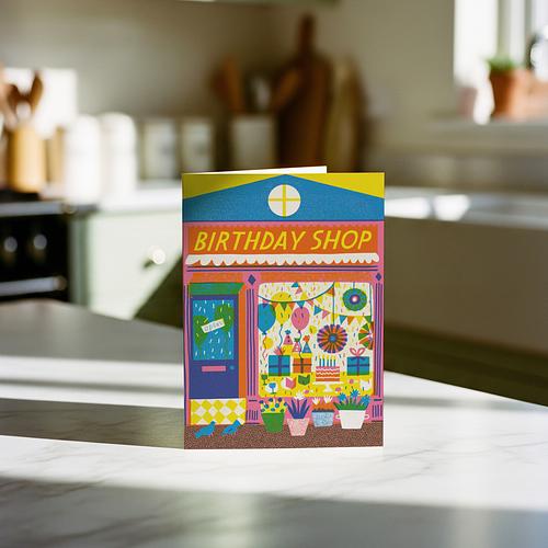 Birthday Shop Card
