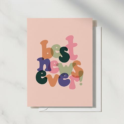 Best News Ever Card