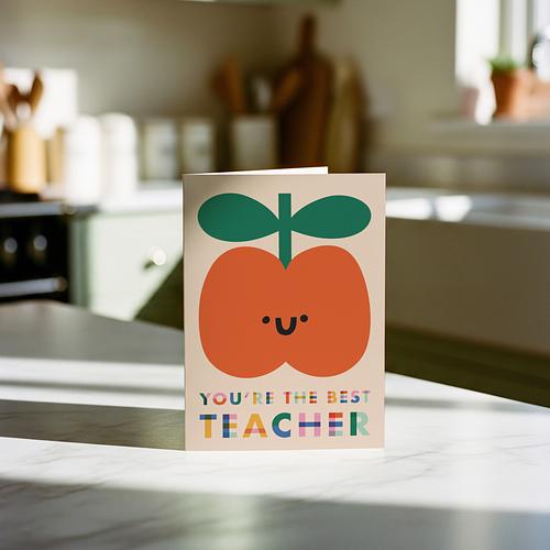 Best Teacher Card 3 Best Teacher Card