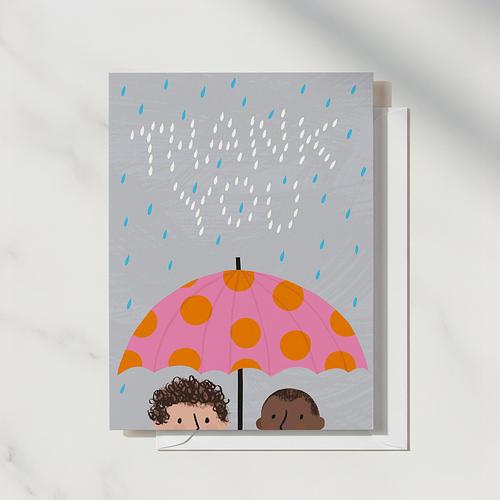 A Shower Of Thanks Card