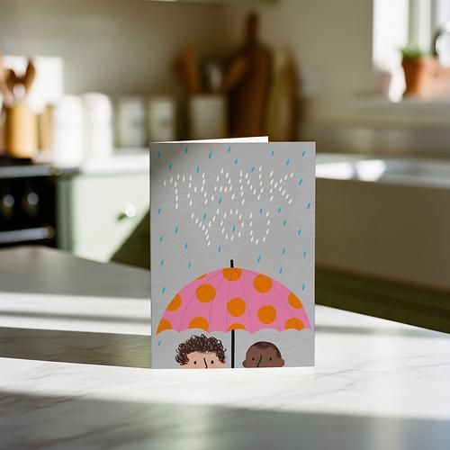 A Shower Of Thanks Card 3 A Shower Of Thanks Card