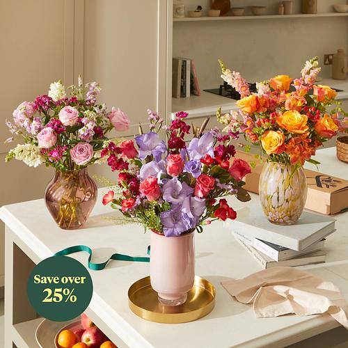 6 Months of Statement Letterbox Flowers
