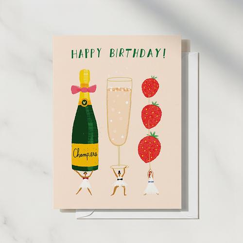 Birthday Bubbly Card