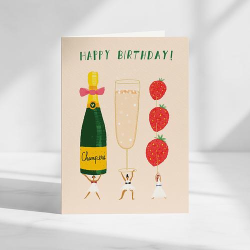 Birthday Bubbly Card