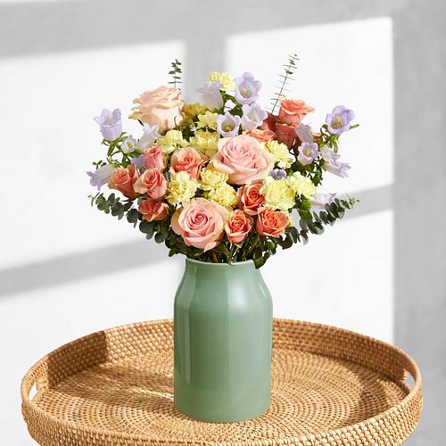 The Emrys & Sage Green Studio Vase