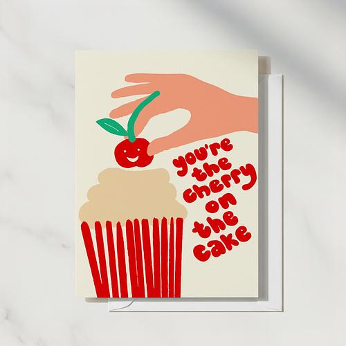 Cherry On The Cake Card