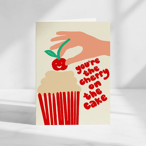 Cherry On The Cake Card