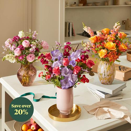 3 Months of Statement Letterbox Flowers