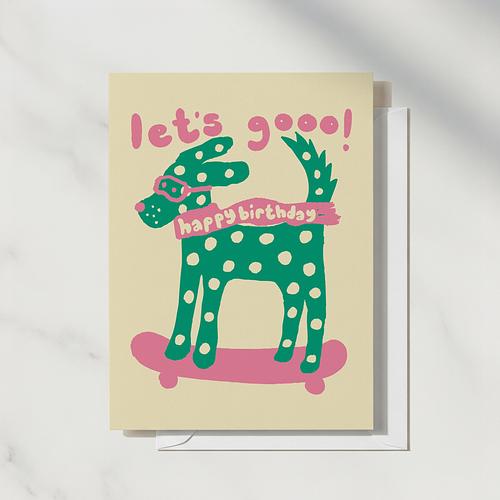 Let's Gooo! Birthday Card