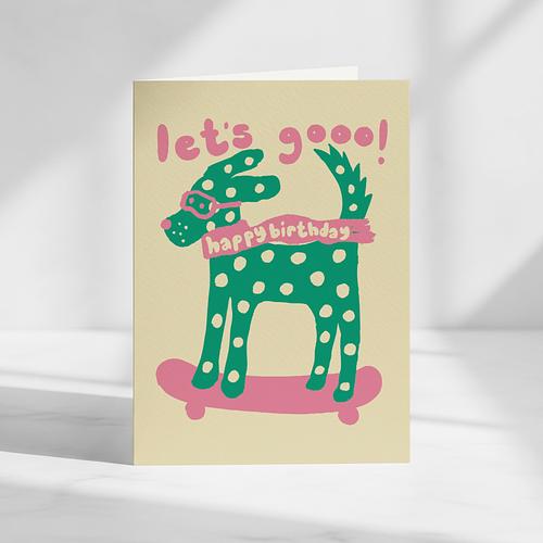 Let's Gooo! Birthday Card