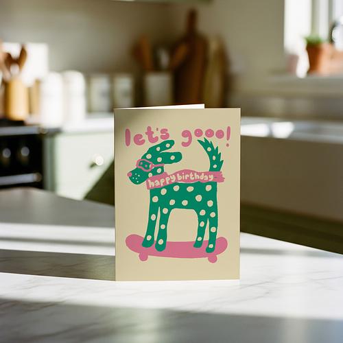 Let's Gooo! Birthday Card 3 Let's Gooo! Birthday Card