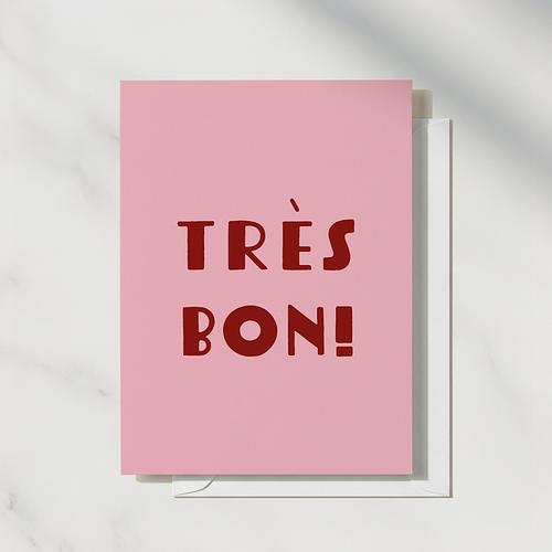 Très Bon! Card