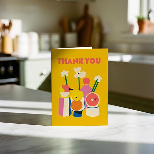 Still Life Thank You Card