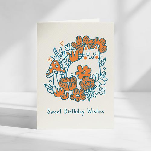 Sweet Birthday Wishes Card