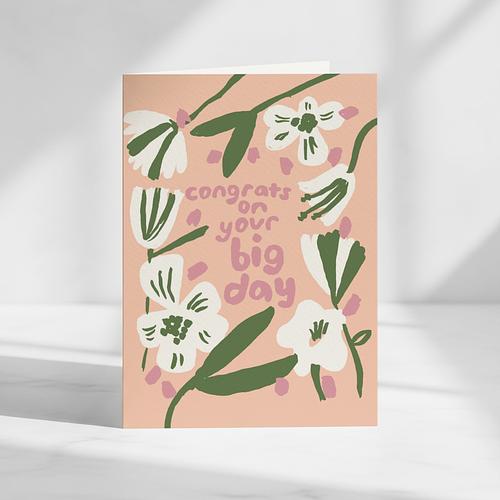 Big Day Wedding Card