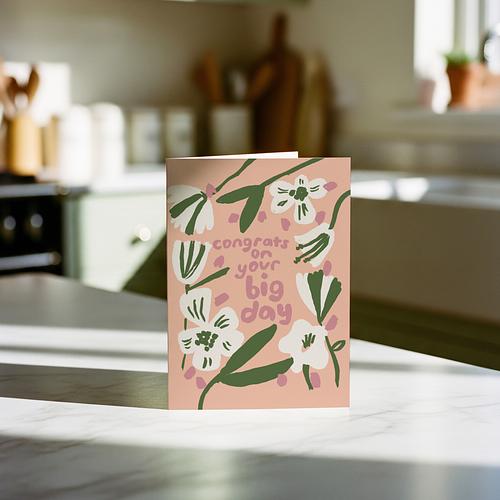 Big Day Wedding Card